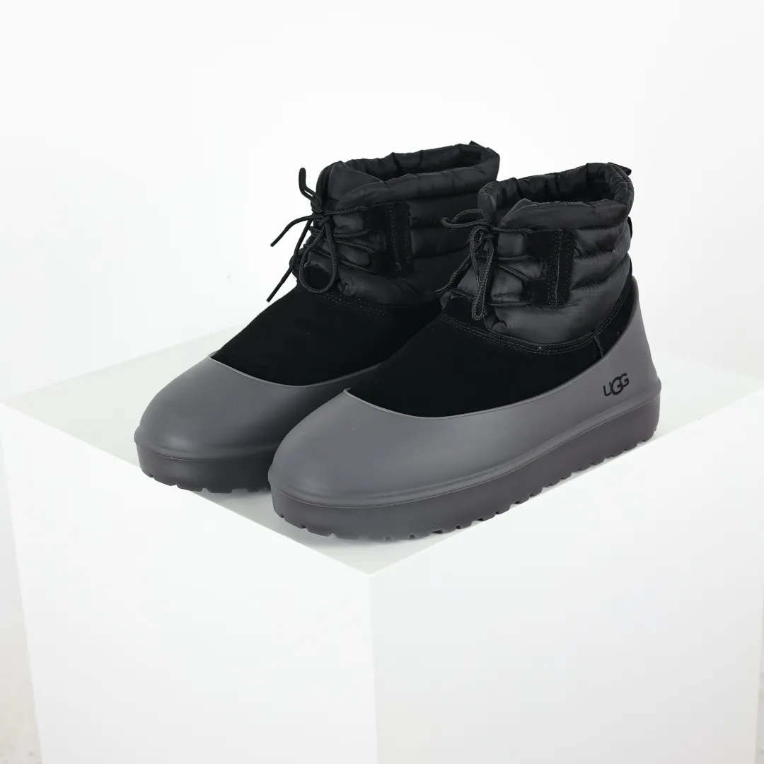 Pick up locally 💰780 Core recommendation Good price Platform foreign trade exclusive quality Men's and women's shoes UGG Mini Lace-Up Weather dual-purpose detachable winter neutral snow boots 1120849 High-end foreign trade mixed M Overseas shopping purchasing exclusive for high-end retail Combination midsole is lightweight and non-slip Real sheep fur integrated Size: 35 36 37 38 39 40 41 42 43 44 45 46